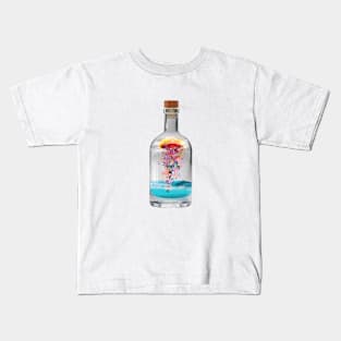 Electric Jellyfish in a Bottle Kids T-Shirt